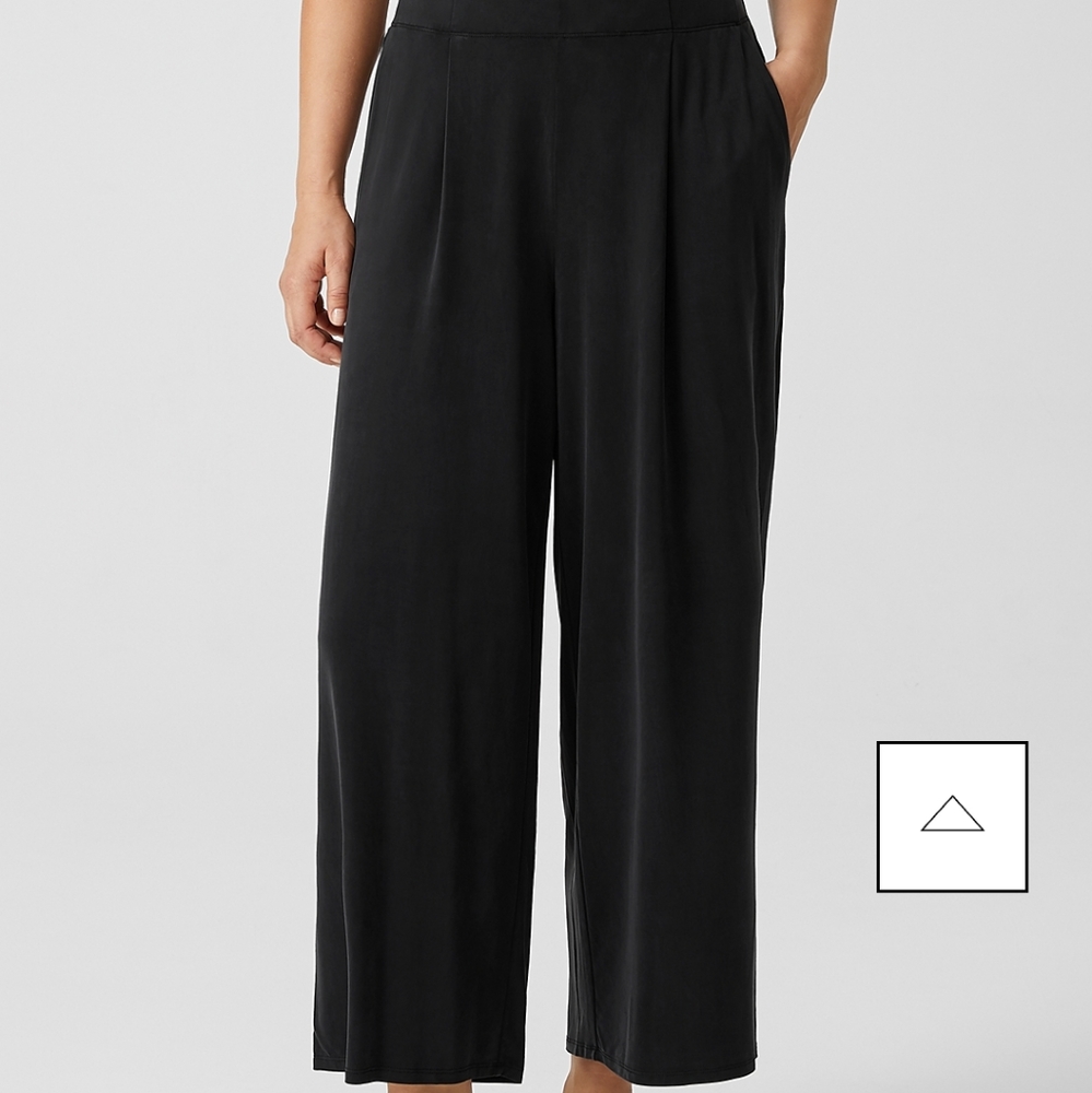 Eileen Fisher Black Ankle Pants